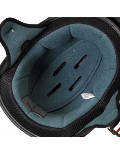 CASCO CUSTOM HD NEGRO BRILLO DOT