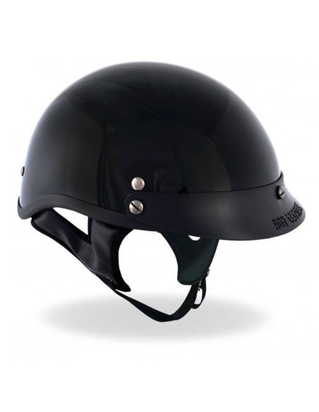 CASCO CUSTOM HD NEGRO BRILLO DOT