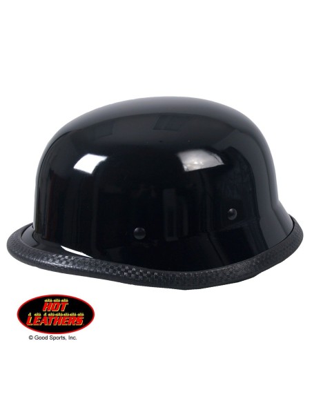 CASCO MOTO BIKER ALEMAN NEGRO BRILLO