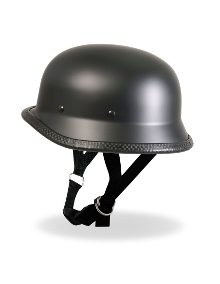 CASCO MOTO BIKER ALEMAN NEGRO MATE