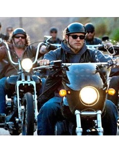 CASCO MOTO EAGLE STYLE NEGRO MATE