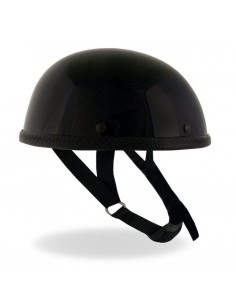 CASCO MOTO TURTLE STYLE NEGRO BRILLO