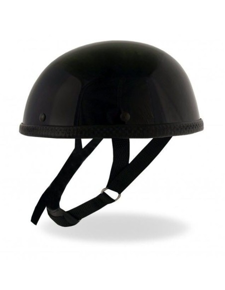 CASCO MOTO TURTLE STYLE NEGRO BRILLO