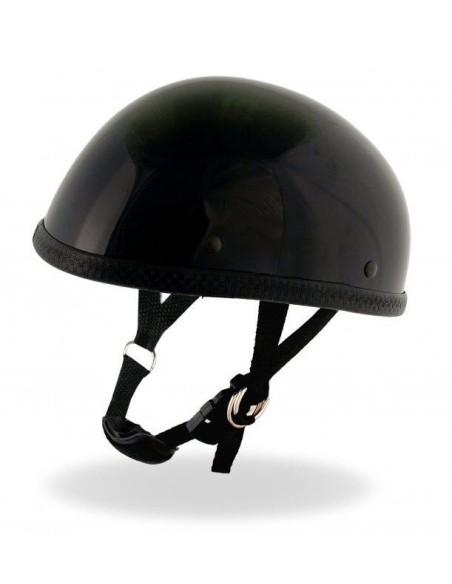 CASCO MOTO EAGLE STYLE NEGRO BRILLO