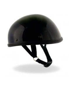 CASCO MOTO EAGLE STYLE NEGRO BRILLO