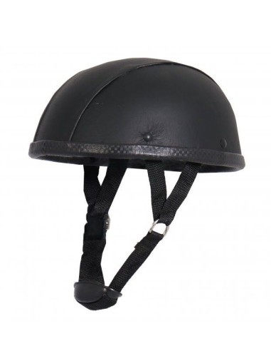 CASCO PIEL TURTLE STYLE NEGRO CASCO PIEL TURTLE STYLE NEGRO