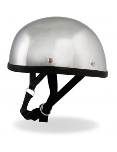 CASCO MOTO EAGLE STYLE CROMADO