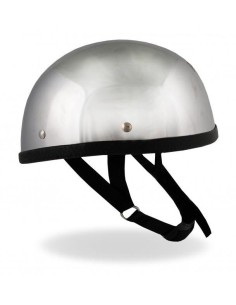 CASCO MOTO EAGLE STYLE CROMADO