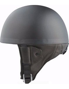CASCO RETRO CLASICAS NEGRO MATE