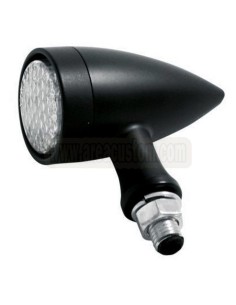 INTERMITENTE LED TECHNO 2 NEGRO HH M8 HOMOLOGADO
