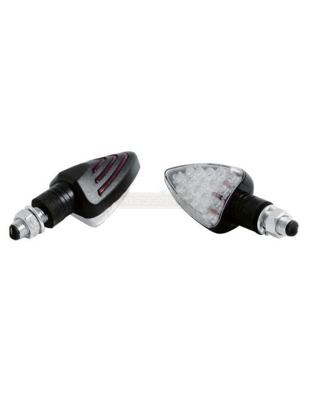 INTERMITENTES LED ARROW NEGROS HH M10 HOMOLOGADOS