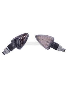 INTERMITENTES LED ARROW CARBON HH M10 HOMOLOGADOS