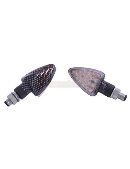 INTERMITENTES LED ARROW CARBON HH M10 HOMOLOGADOS