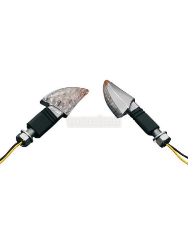 INTERMITENTES LED SHARK NEGROS HH M10 HOMOLOGADOS INTERMITENTES LED SHARK NEGROS HH M10 HOMOLOGADOS