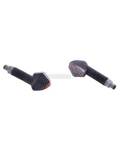 INTERMITENTES LED HEXAGON CARBON HH M10 HOMOLOGADOS INTERMITENTES LED HEXAGON CARBON HH M10 HOMOLOGADOS