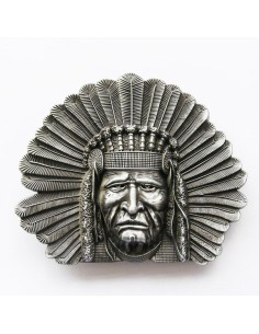 HEBILLA JEFE INDIO