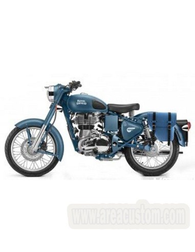 ALFORJA CENTURION BLUE IZQUIERDA ROYAL ENFIELD CLASSIC 500