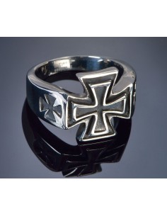 ANILLO ACERO QUIRURGICO IRON CROSS II