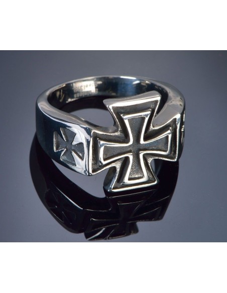 ANILLO ACERO QUIRURGICO IRON CROSS II