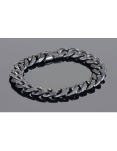 BRAZALETE ACERO QUIRURGICO BI-COLOR