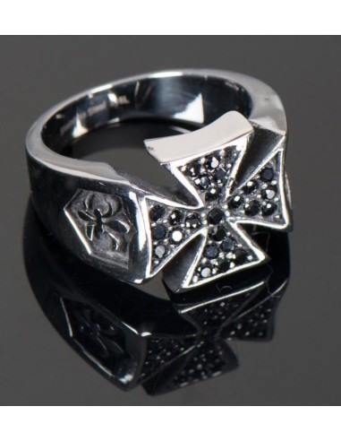 ANILLO MUJER ACERO QUIRURGICO IRON CROSS 