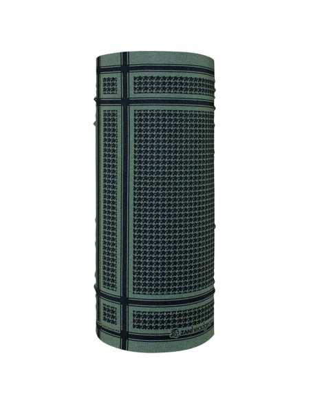 BRAGA CUELLO TUBULAR PATA DE GALLO VERDE OLIVA ZH