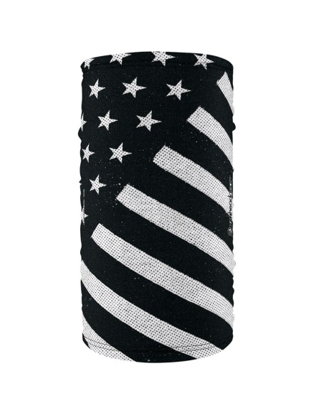 BRAGA CUELLO FORRO POLAR TUBULAR BANDERA USA MONOCOLOR ZH