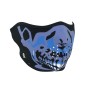 MASCARA NEOPRENO SKULL CHROME AZUL MASCARA NEOPRENO SKULL CHROME AZUL