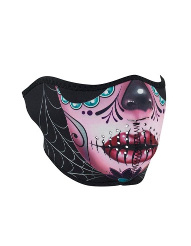 MASCARA NEOPRENO SUGAR SKULL REVERSIBLE