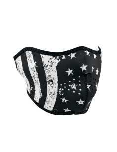 MASCARA NEOPRENO BANDERA MONOCROMO