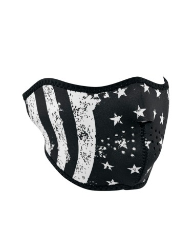 MASCARA NEOPRENO BANDERA MONOCROMO MASCARA NEOPRENO BANDERA MONOCROMO