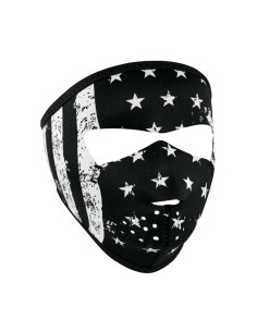 MASCARA NEOPRENO BANDERA MONOCROMO TALLA PEQUEÑA