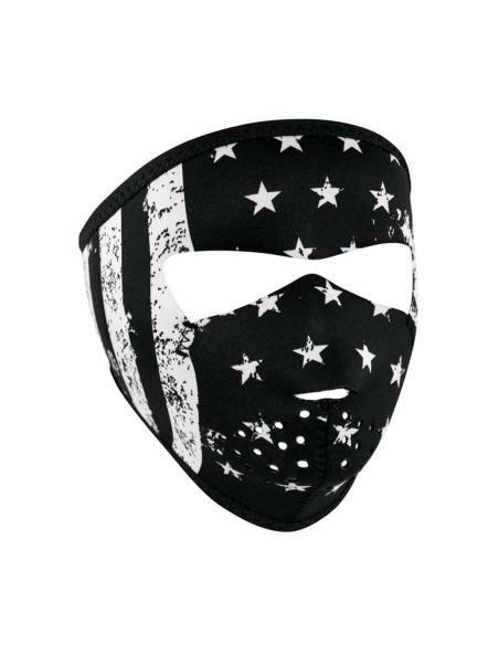 MASCARA NEOPRENO BANDERA MONOCROMO TALLA PEQUEÑA