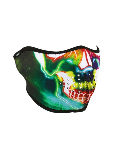 MASCARA NEOPRENO NEON SKULL