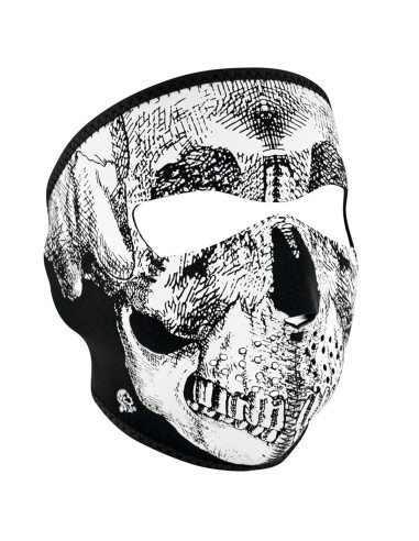 MASCARA CARA NEOPRENO SKULL ZH MASCARA CARA NEOPRENO SKULL ZH