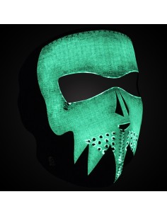 MASCARA CARA NEOPRENO GRAY SKULL ZH BRILLA EN LA OSCURIDAD