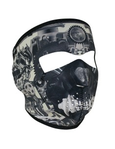 MASCARA CARA NEOPRENO SKULL MECHANIC ZH