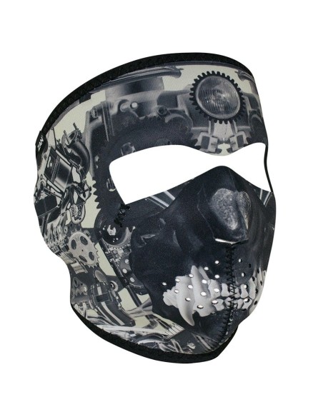 MASCARA CARA NEOPRENO SKULL MECHANIC ZH