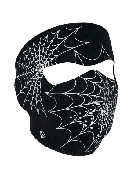 MASCARA CARA NEOPRENO SPIDER ZH BRILLA EN LA OSCURIDAD
