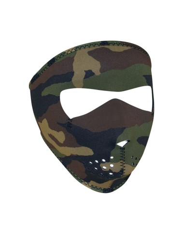 MASCARA CARA NEOPRENO CAMUFLAJE ZH TALLA PEQUEÑA