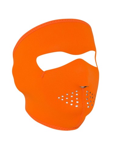 MASCARA CARA NEOPRENO NARANJA FLUOR ZH MASCARA CARA NEOPRENO NARANJA FLUOR ZH