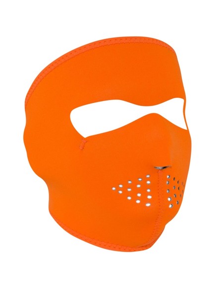 MASCARA CARA NEOPRENO NARANJA FLUOR ZH