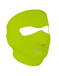 MASCARA CARA NEOPRENO AMARILLO NEON ZH