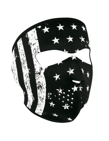 MASCARA CARA NEOPRENO BANDERA MONOCROMO ZH MASCARA CARA NEOPRENO BANDERA MONOCROMO ZH