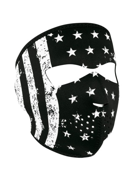 MASCARA CARA NEOPRENO BANDERA MONOCROMO ZH