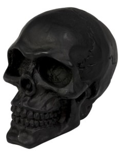 SKULL NEGRO EMBELLECEDOR CRANEO ROTO