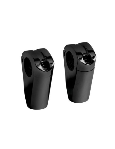 TORRETAS ELEVADORES PARA MANILLAR 32 CM 6,5 CM SPARTICAN RISERS BLACK TORRETAS ELEVADORES PARA MANILLAR 32 CM 6,5 CM SPARTICAN RISERS BLACK