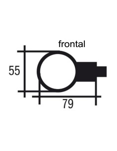 INTERMITENTE LED GRILLE BLACK HOMOLOGADO