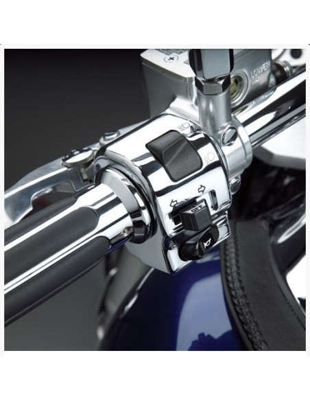 CUBIERTA CROMADA INTERRUPTOR KAWASAKI INTERMITENTE