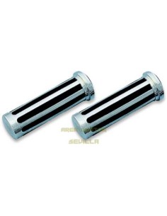 PUÑOS RAIL CROMADOS 22/25,4 MM (1 PAR)